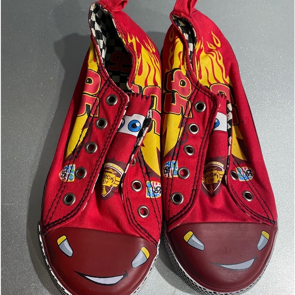 Pixar Shoes Disney Pixar Lightning Mcqueen Shoes Sz Poshmark